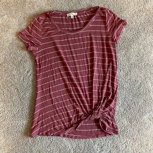 Nine Britton striped tee
